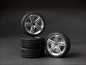 Preview: 1:18 VW Scirocco R-line Wheel Set